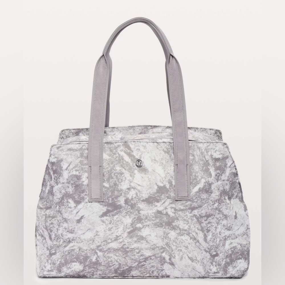 Lululemon Go Getter bag - grey marble
